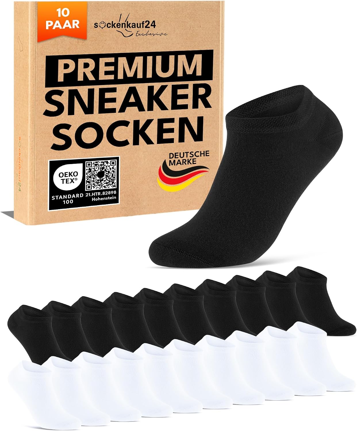 Socken — unisex, aus Baumwolle