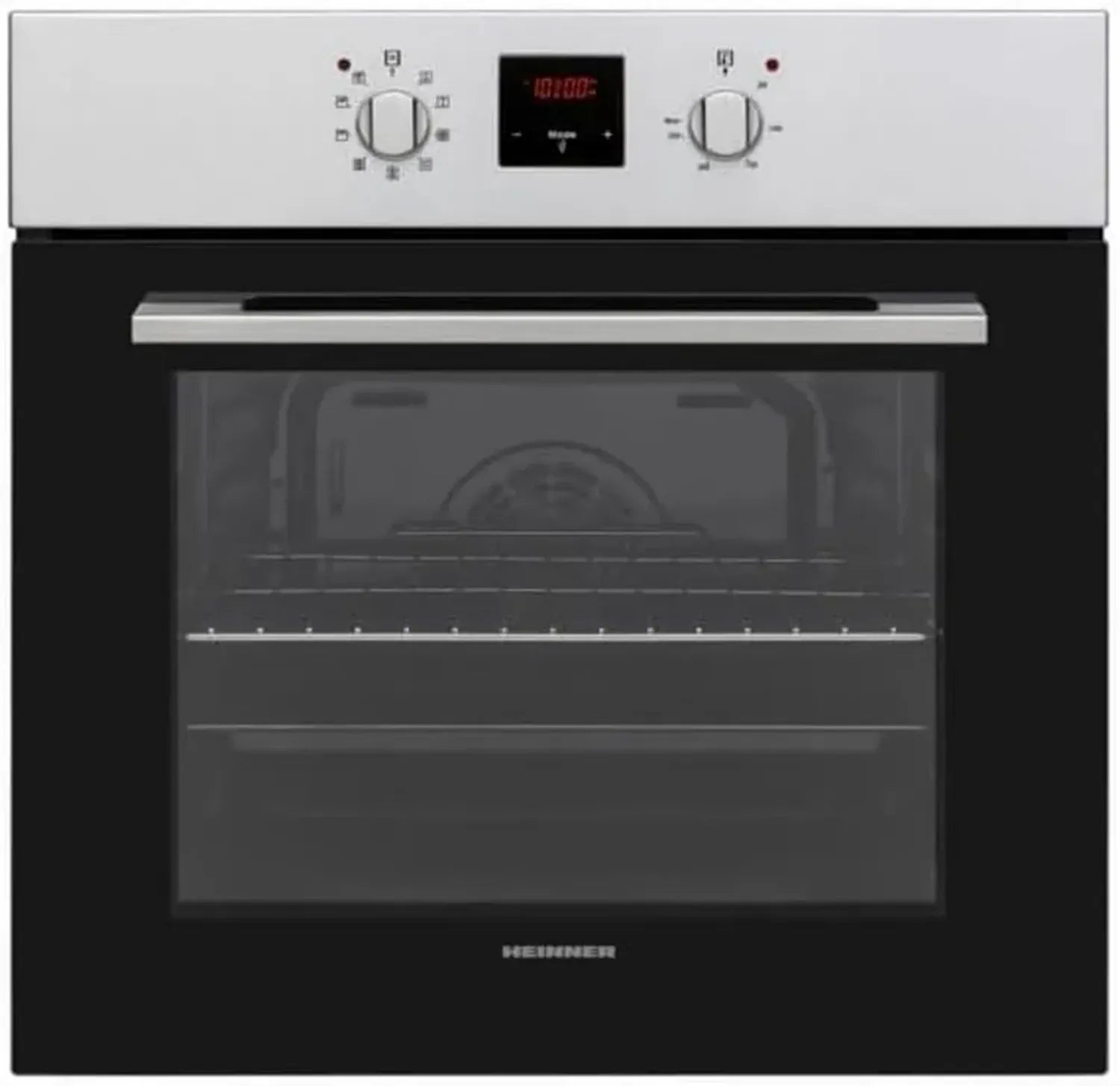 Einbau-Backofen HBO-V659GCD-IX mit 65L Volumen, Multifunktional, Umluft & Grill, LED-Touchscreen, Timer, Edelstahl, Energieklasse A, 5 Jahre Garantie